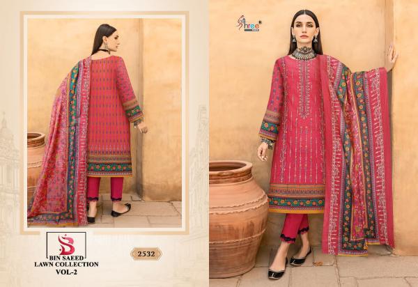 Shree Bin Saeed Lawn Collection Vol 2 Exclusive Pakistani Salwar Suit